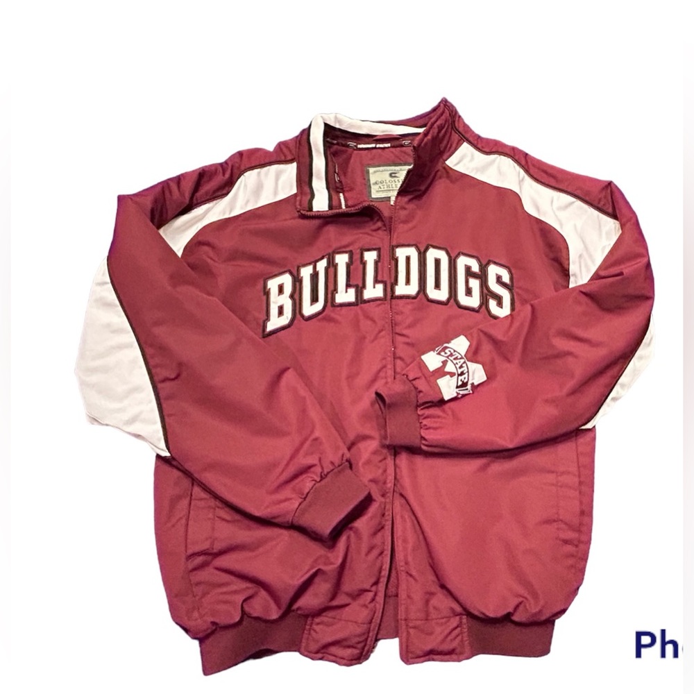 Mississippi state bulldogs fleece line full zip jacket